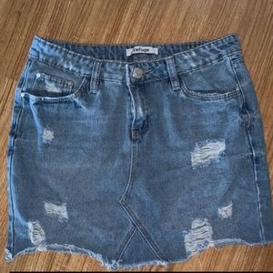 Denim skirt